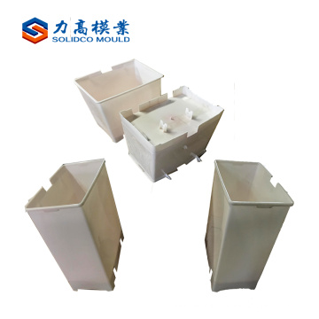 High quality low price plastic injection garbage can mould, trash bin molding